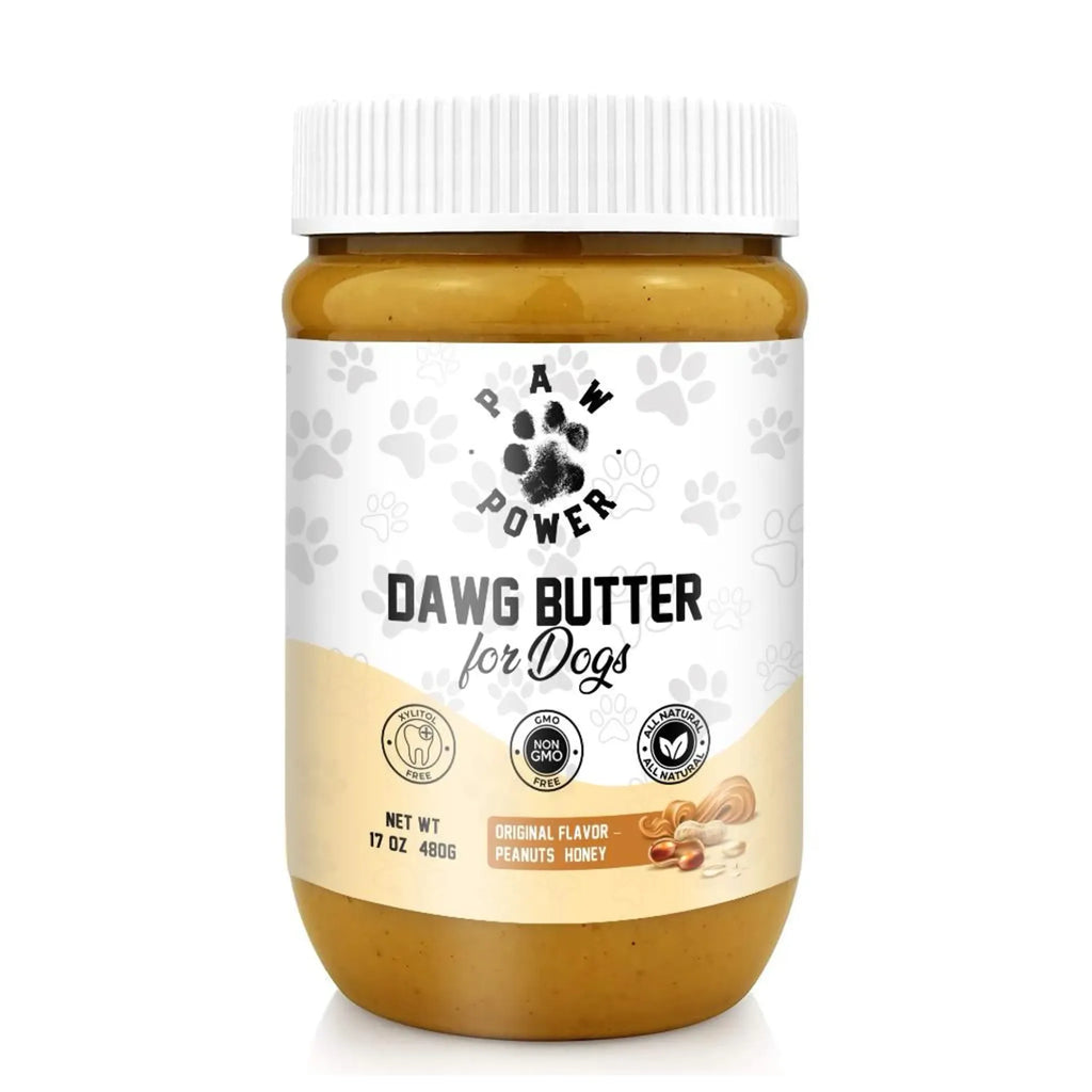 Dawg Butter – Natural Peanut Butter for Dogs | Paw Power Nutrition