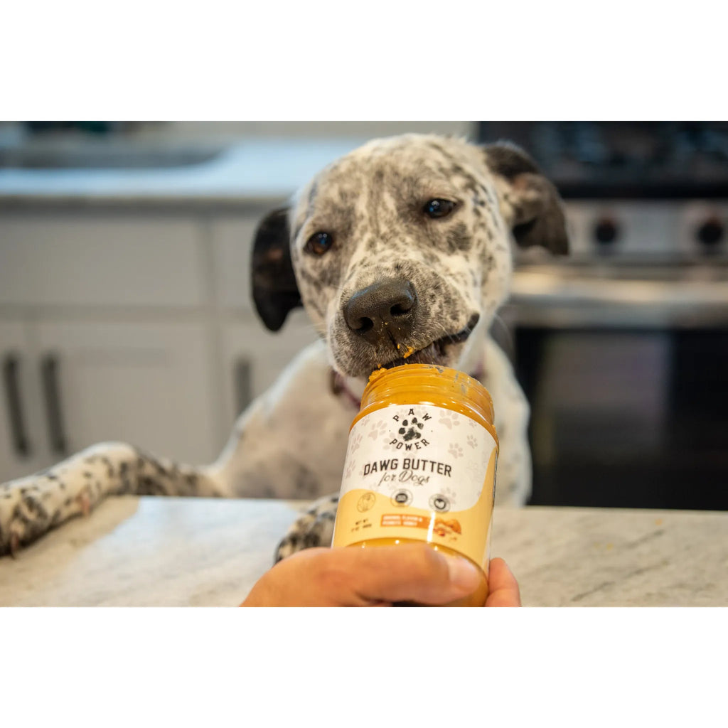Dawg Butter – Natural Peanut Butter for Dogs | Paw Power Nutrition