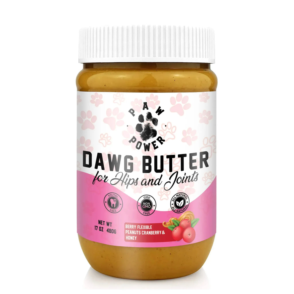Dawg Butter Berry Flexible – Hip & Joint Support | Paw Power Nutrition