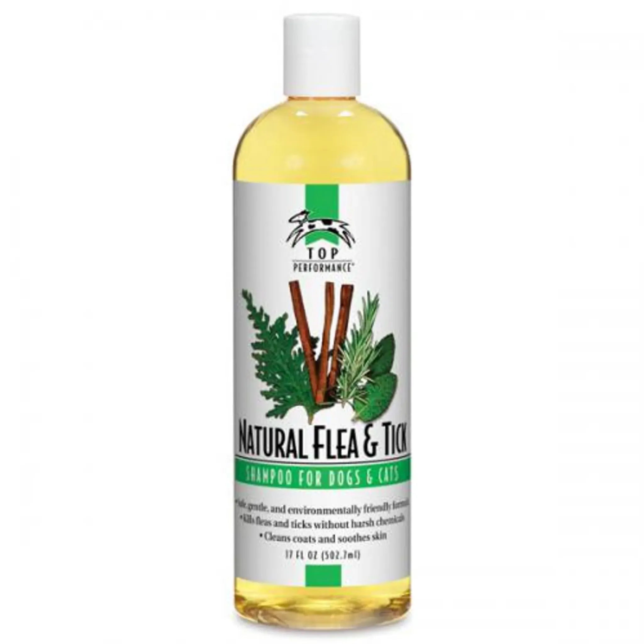Top Performance Natural Flea & Tick Shampoo | 17 oz