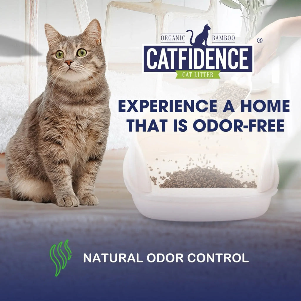 Catfidence Bamboo Cat Litter | The Original Poop Bags