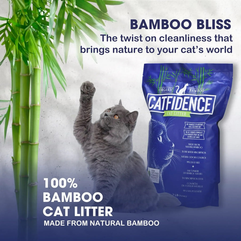 Catfidence Bamboo Cat Litter | The Original Poop Bags