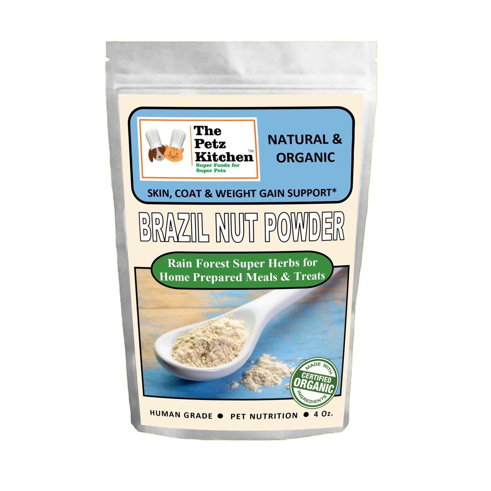Brazil Nut Powder – Skin, Coat & Weight Support | The Petz Kitchen