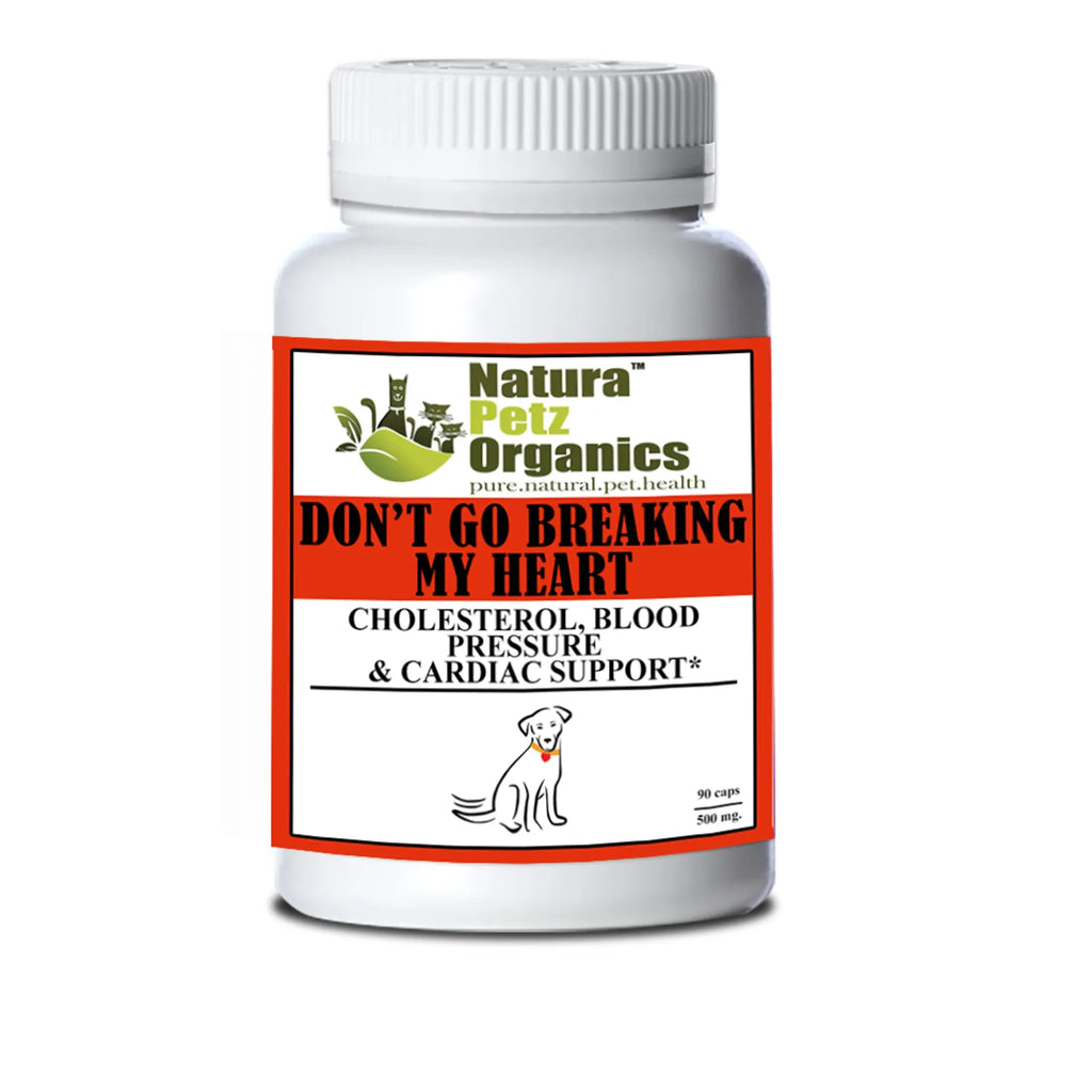 Don’t Go Breaking My Heart – Cardiac, Cholesterol & Blood Pressure Support | Natura Petz Organics