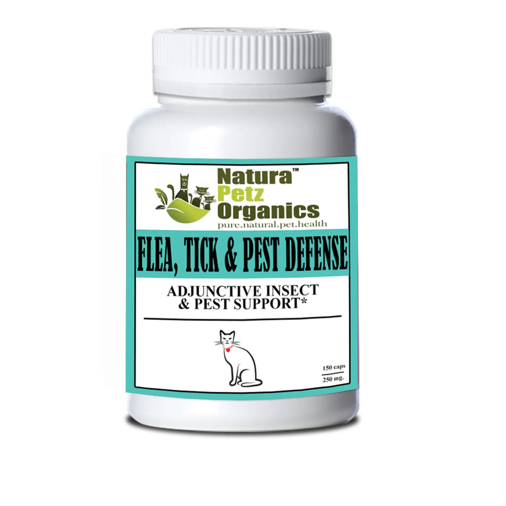 Flea, Tick & Pest Defense Capsules – Natural Insect & Parasite Support | Natura Petz Organics