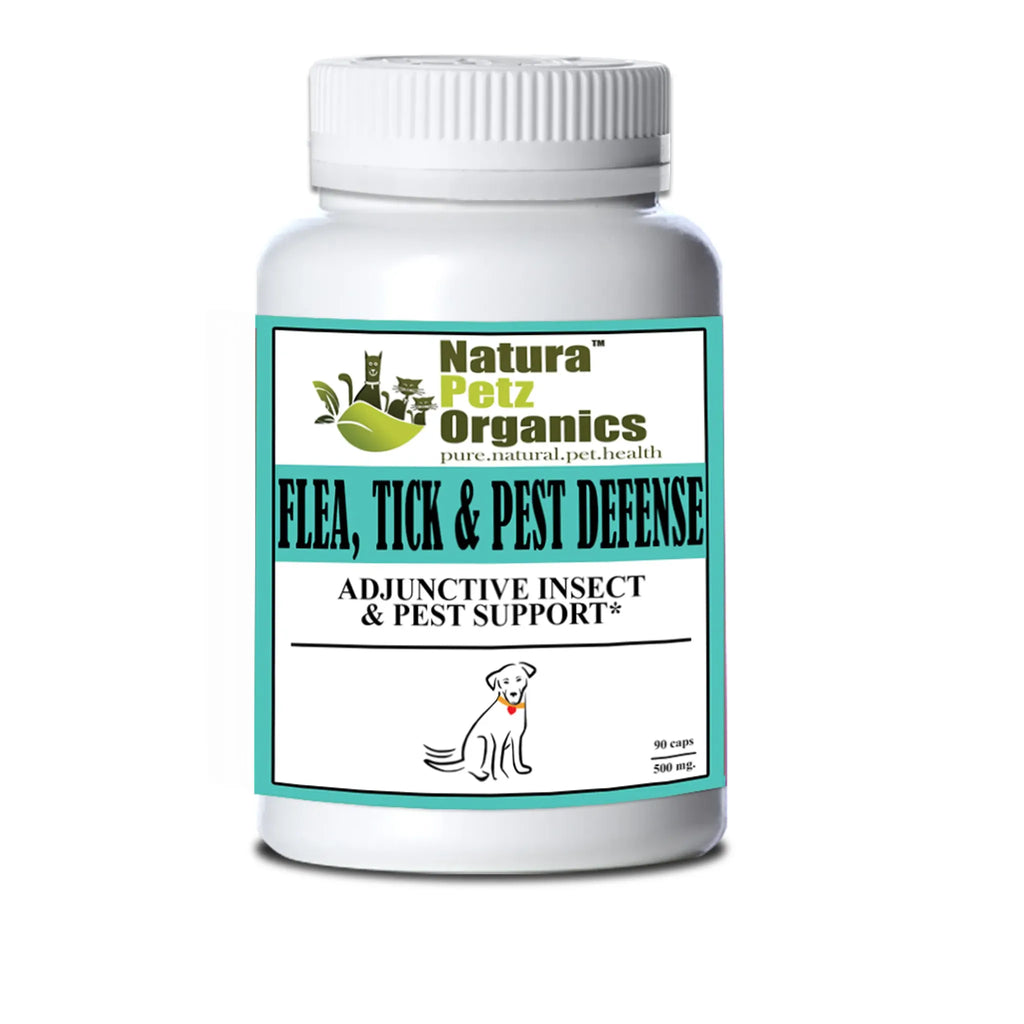 Flea, Tick & Pest Defense Capsules – Natural Insect & Parasite Support | Natura Petz Organics
