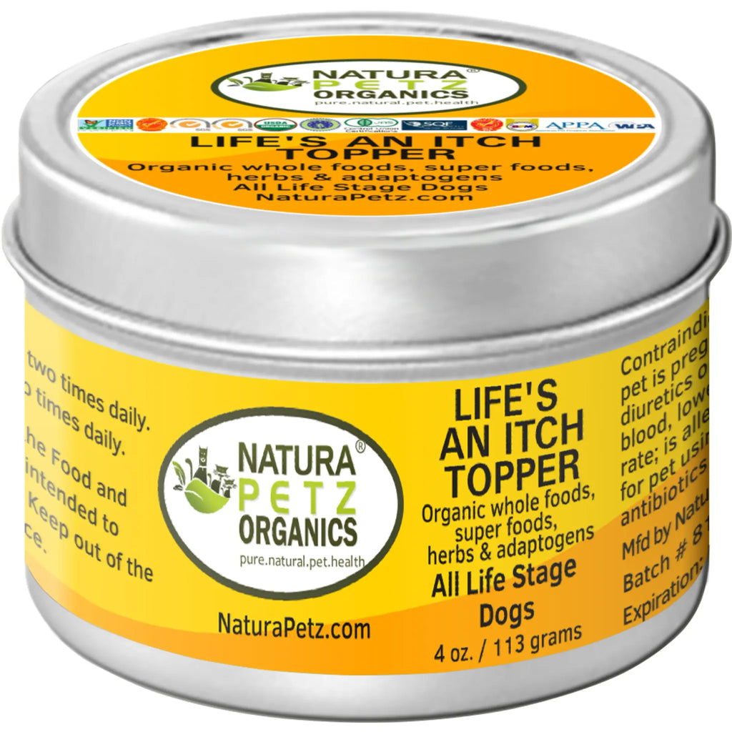 Life’s An Itch! Anti‑Allergy Meal Topper – Allergy, Respiratory & Skin Support | Natura Petz Organics