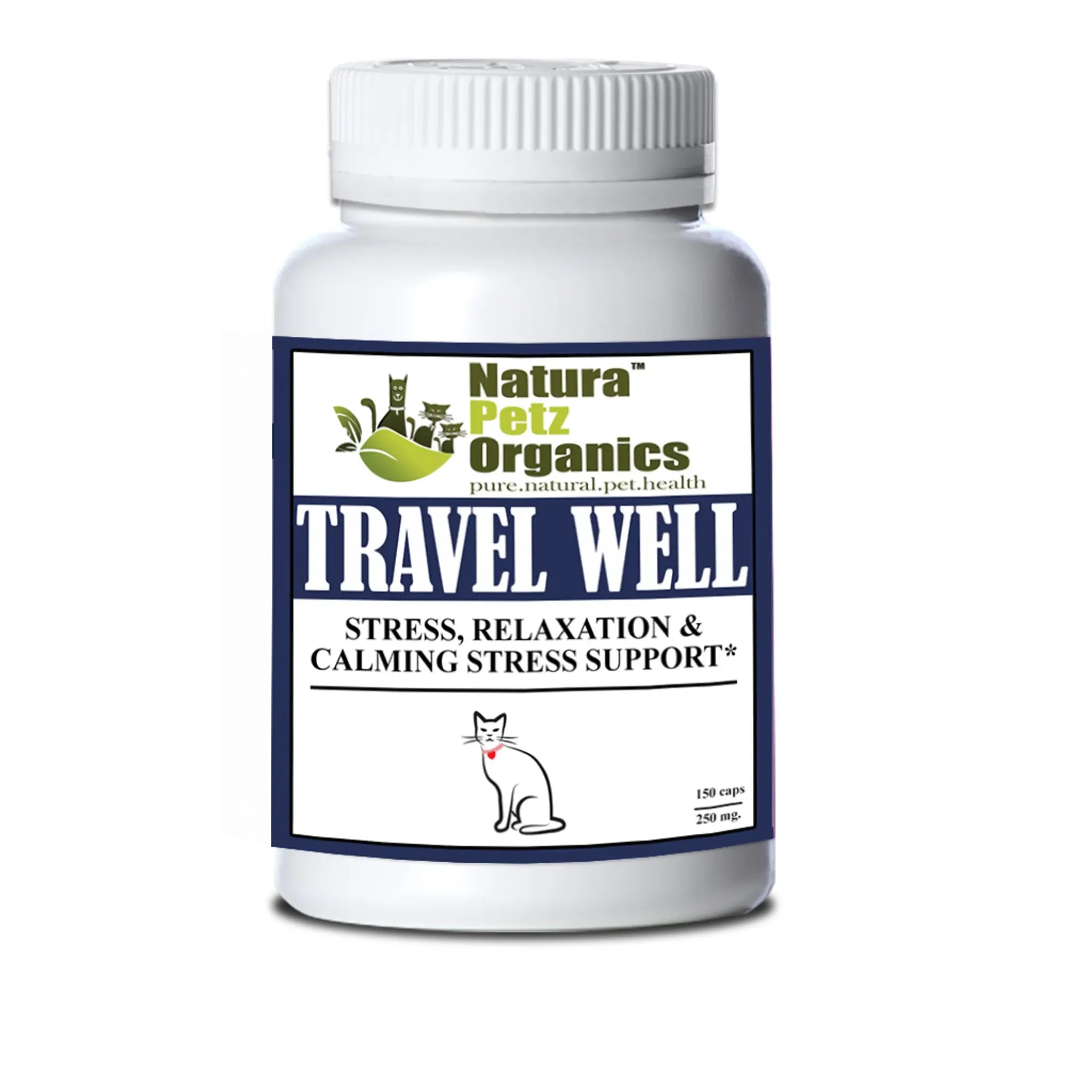 Travel Well – Stress, Relaxation & Motion‑Sickness Support | Organic Pet Systems
