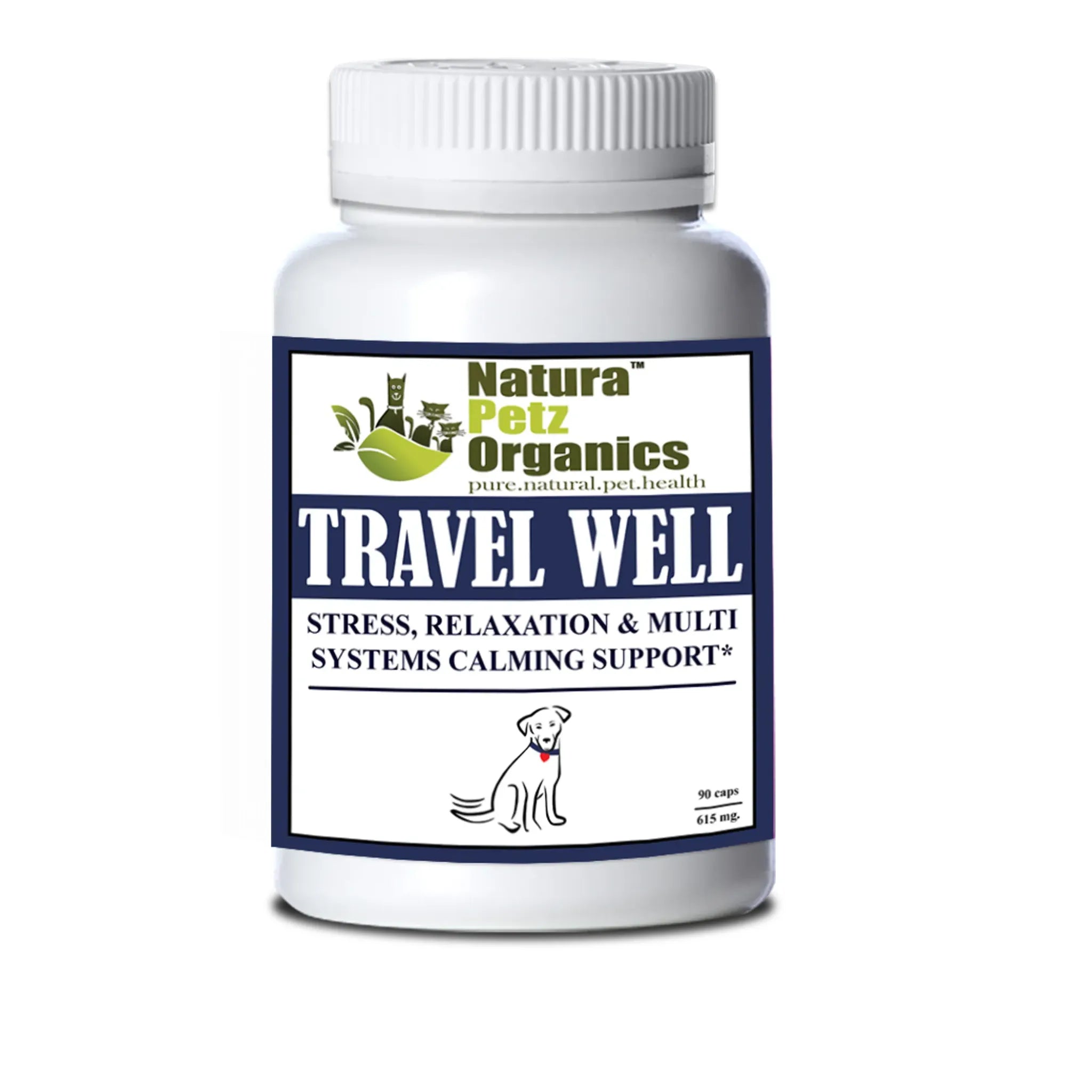 Travel Well – Stress, Relaxation & Motion‑Sickness Support | Organic Pet Systems