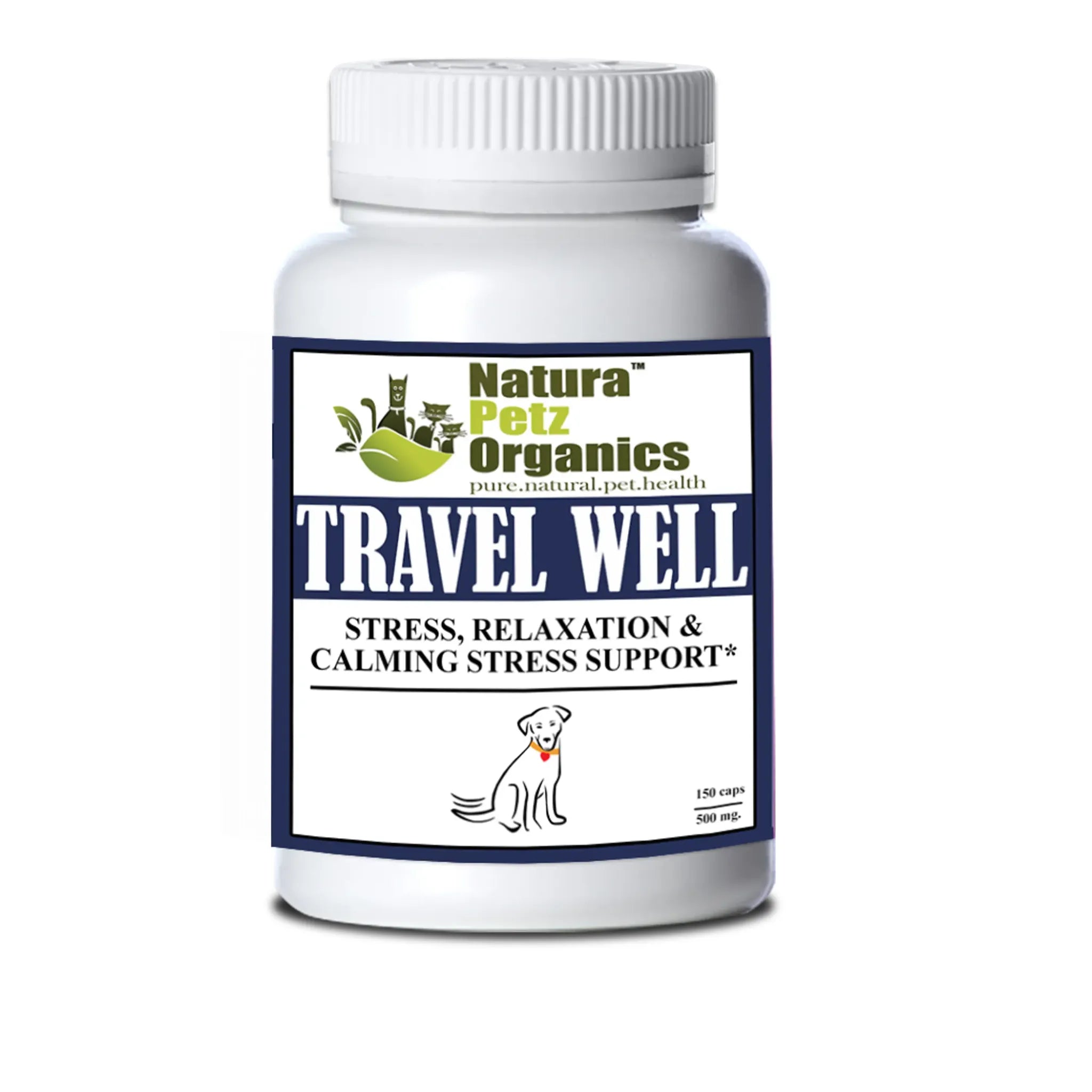 Travel Well – Stress, Relaxation & Motion‑Sickness Support | Organic Pet Systems