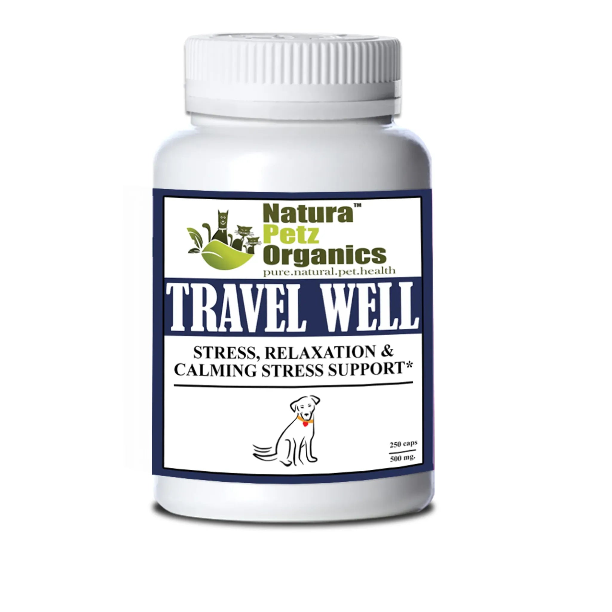 Travel Well – Stress, Relaxation & Motion‑Sickness Support | Organic Pet Systems