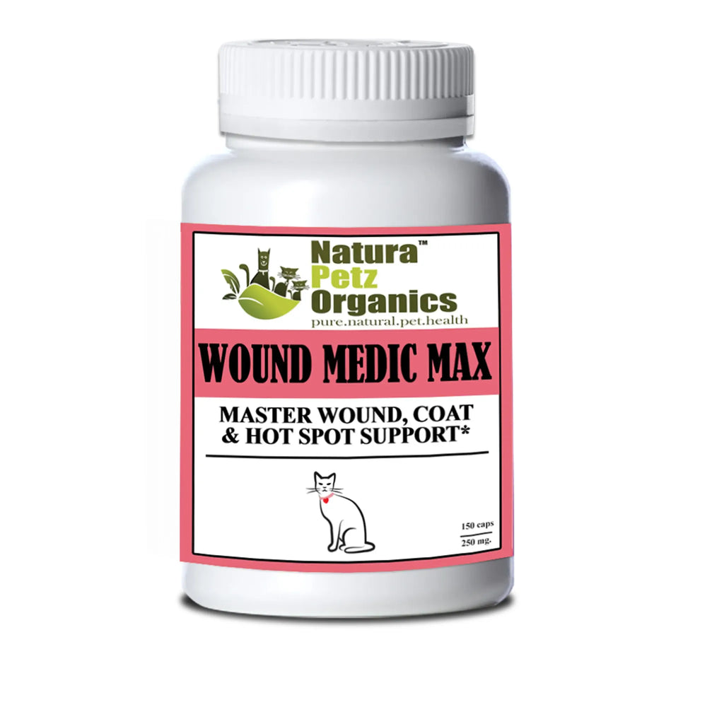 Wound Medic Max Caps – Master Wound, Skin & Coat Support | Organic Pet Systems