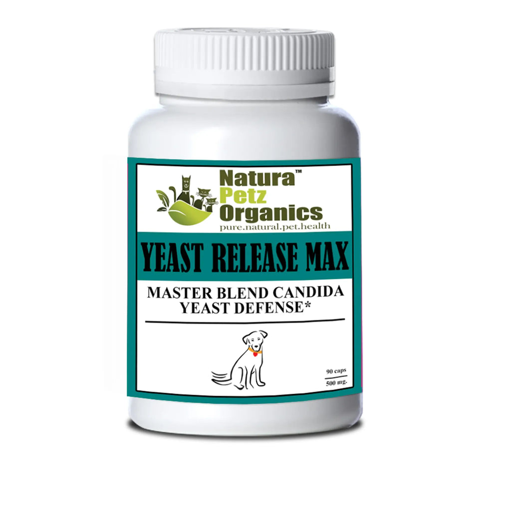 Yeast Release Max – Master Blend Candida Yeast Defense Capsules | Natura Petz Organics