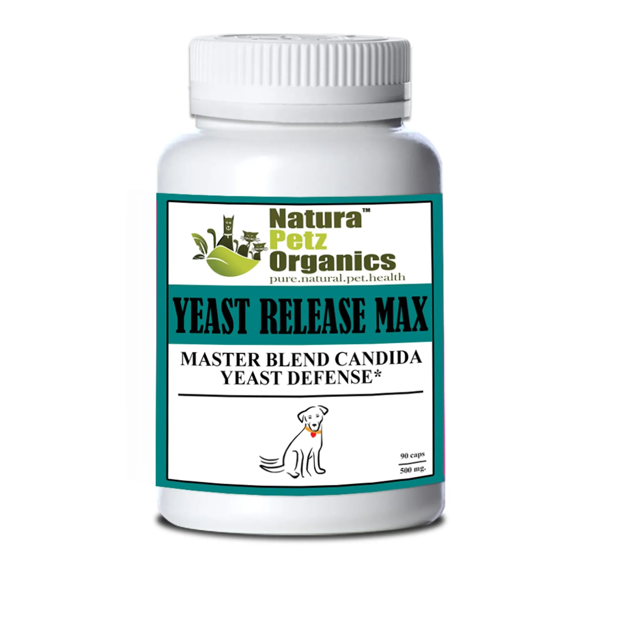 Yeast Release Max – Master Blend Candida Yeast Defense Capsules | Natura Petz Organics