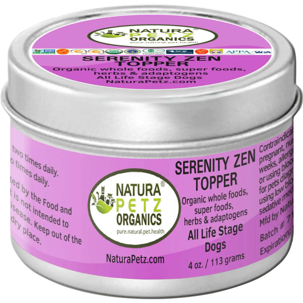 Serenity Zen Meal Topper – Anti‑Stress & Calming Support | Natura Petz Organics