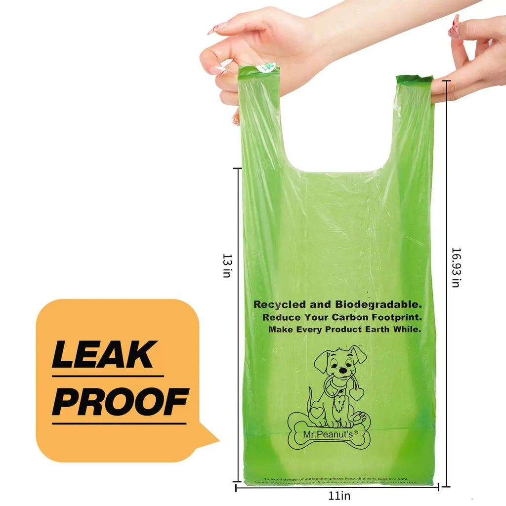 XL Pooper Scooper + Biodegradable Plant‑Based Waste Bags | Mr. Peanut’s Premium Products