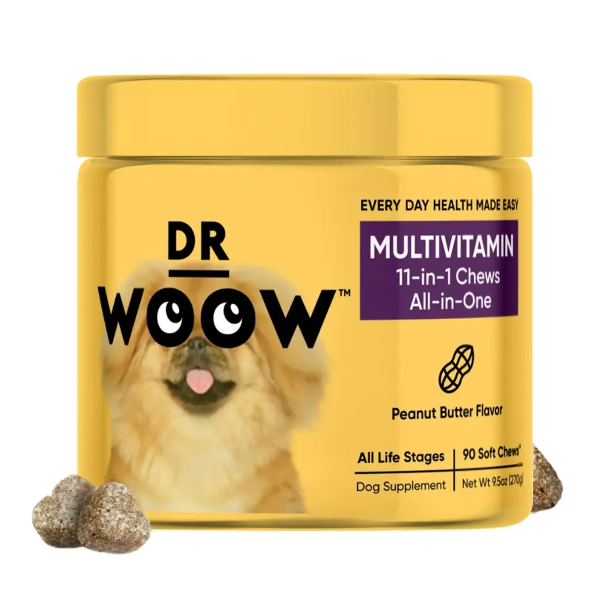 Multifunctional 11‑in‑1 Daily Vitamin Soft Chews | Dr. Woow