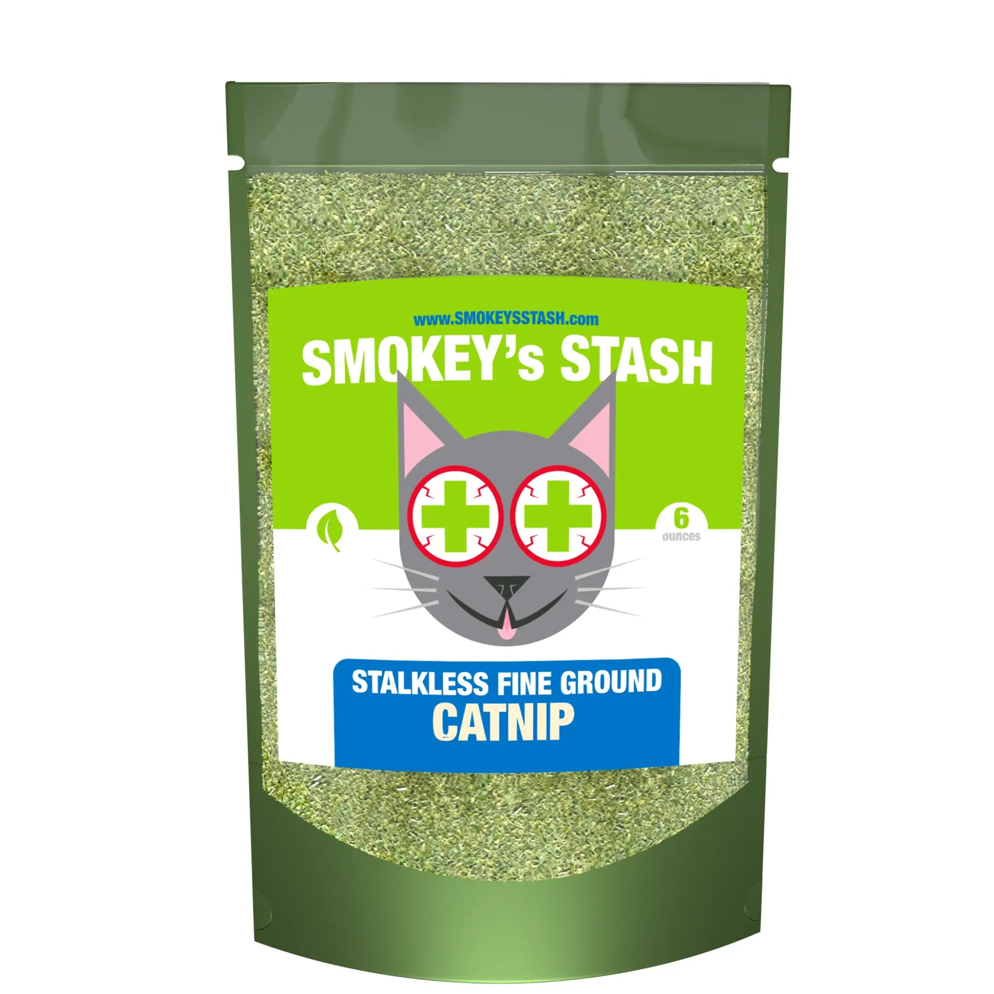 Stalkless Ground Catnip – Organic Bulk Blend (6 oz) | Smokey’s Stash