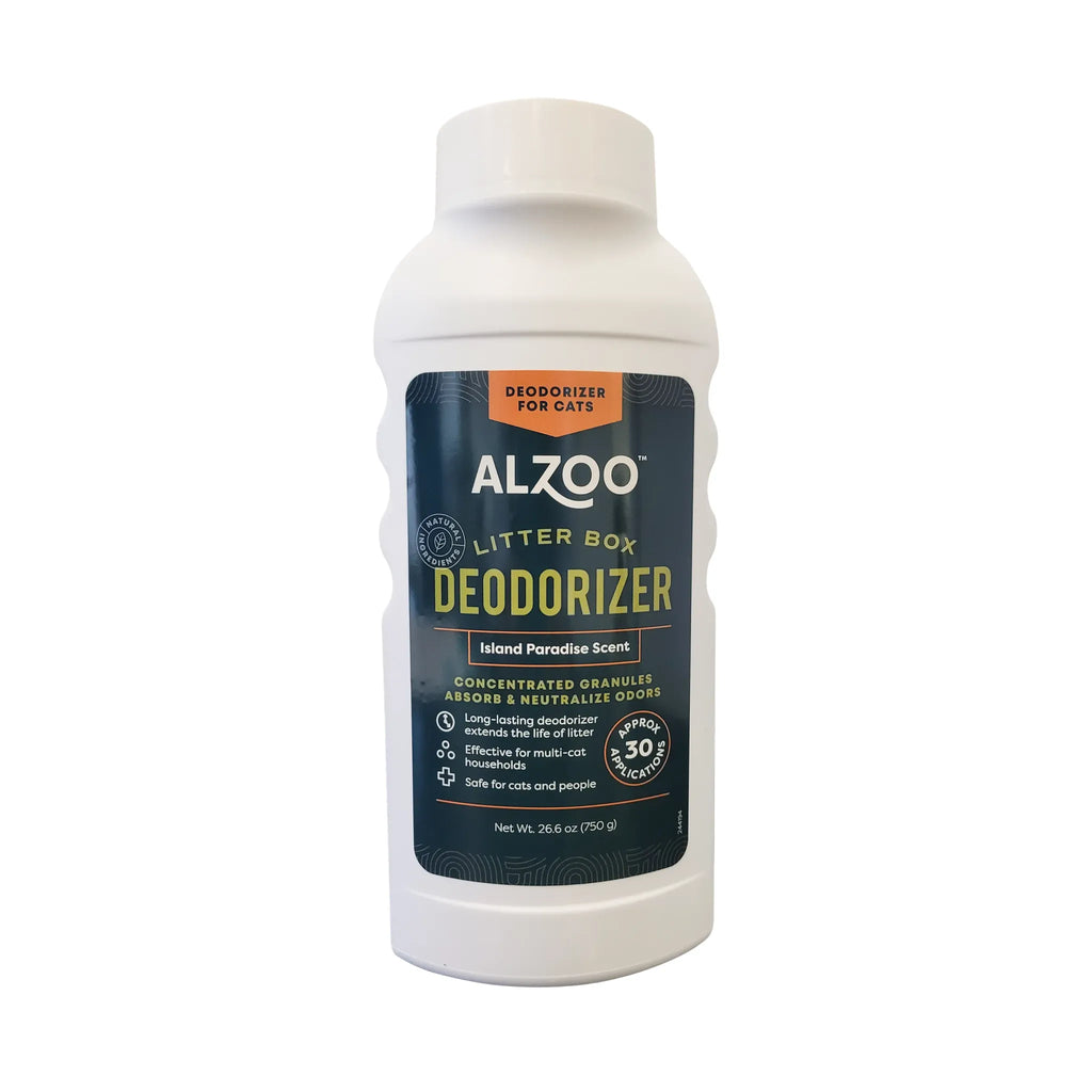 Plant-Based Cat Litter Deodorizer Sweet Vanilla, 26.6 oz | ALZOO