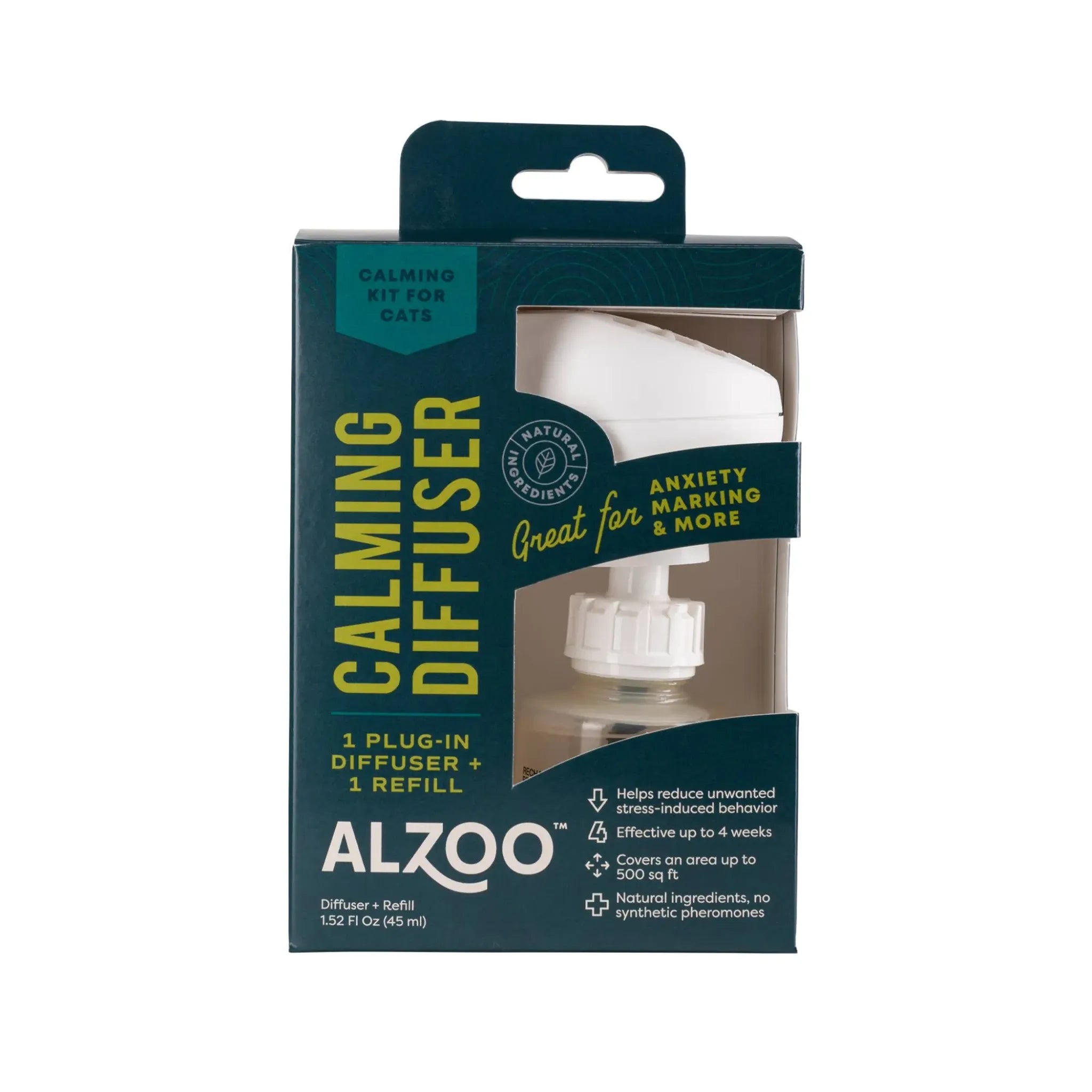 Plant-Based Calming Plug‑In Diffuser Kit Cat | ALZOO