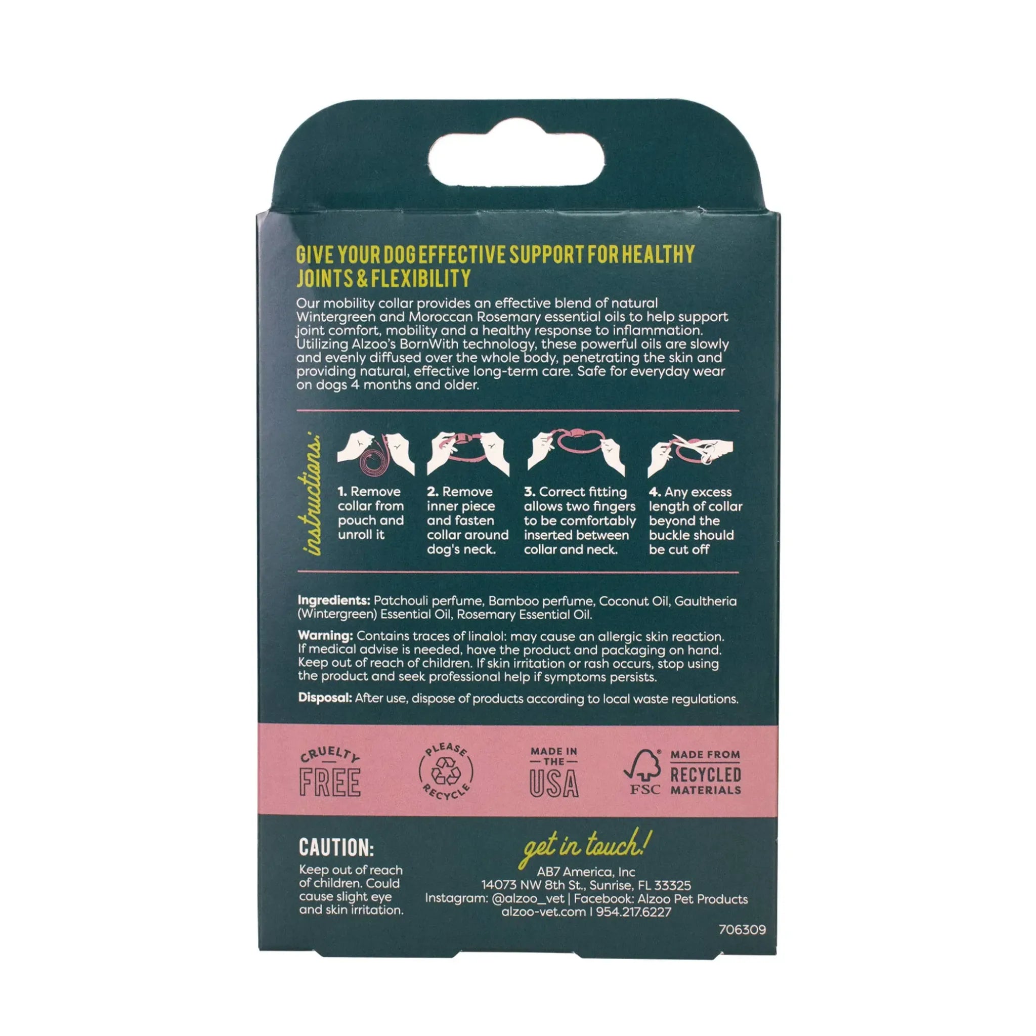 Mobility Support Collar for Dogs – Joint Flexibility & Comfort | ALZOO