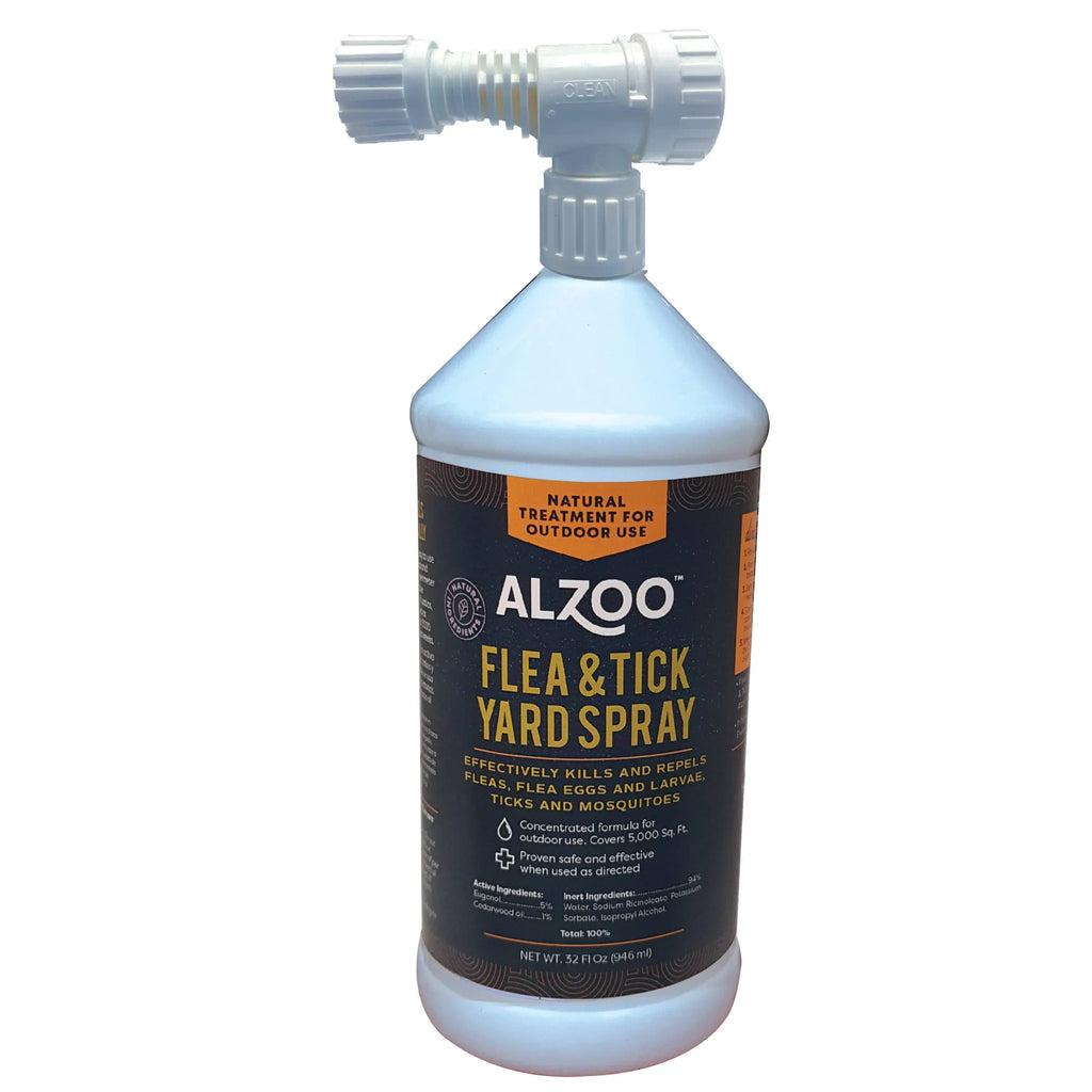 ALZOO Plant‑Based Flea & Tick Yard Spray – Outdoor Pest Defense | ALZOO