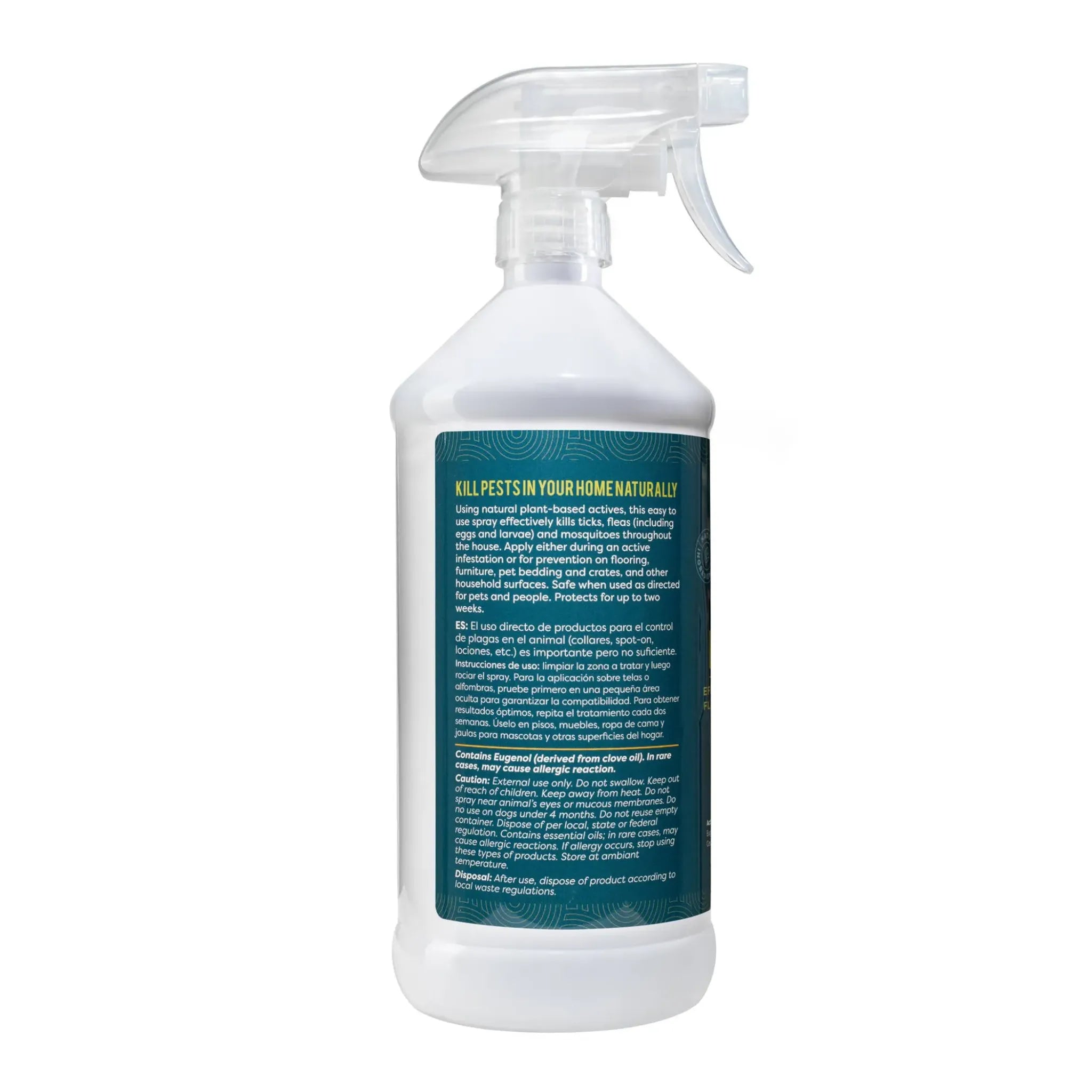 ALZOO Plant‑Based Flea & Tick Home Spray – Natural Whole‑Home Protection | ALZOO