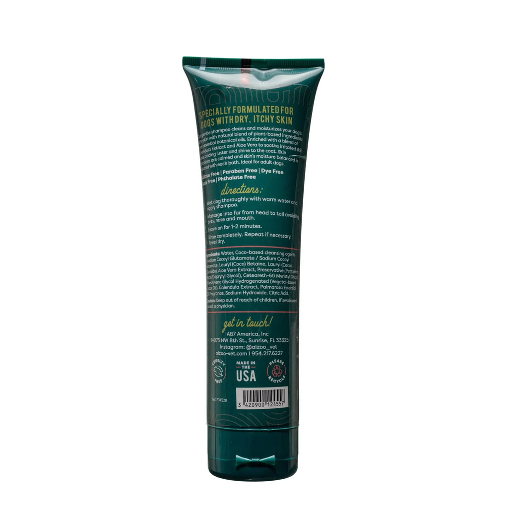 ALZOO Plant‑Based Anti‑Itch Dog Shampoo – Calendula & Aloe | ALZOO