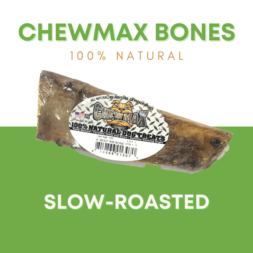 Beef Rib Bone (6") | ChewMax Pet Products