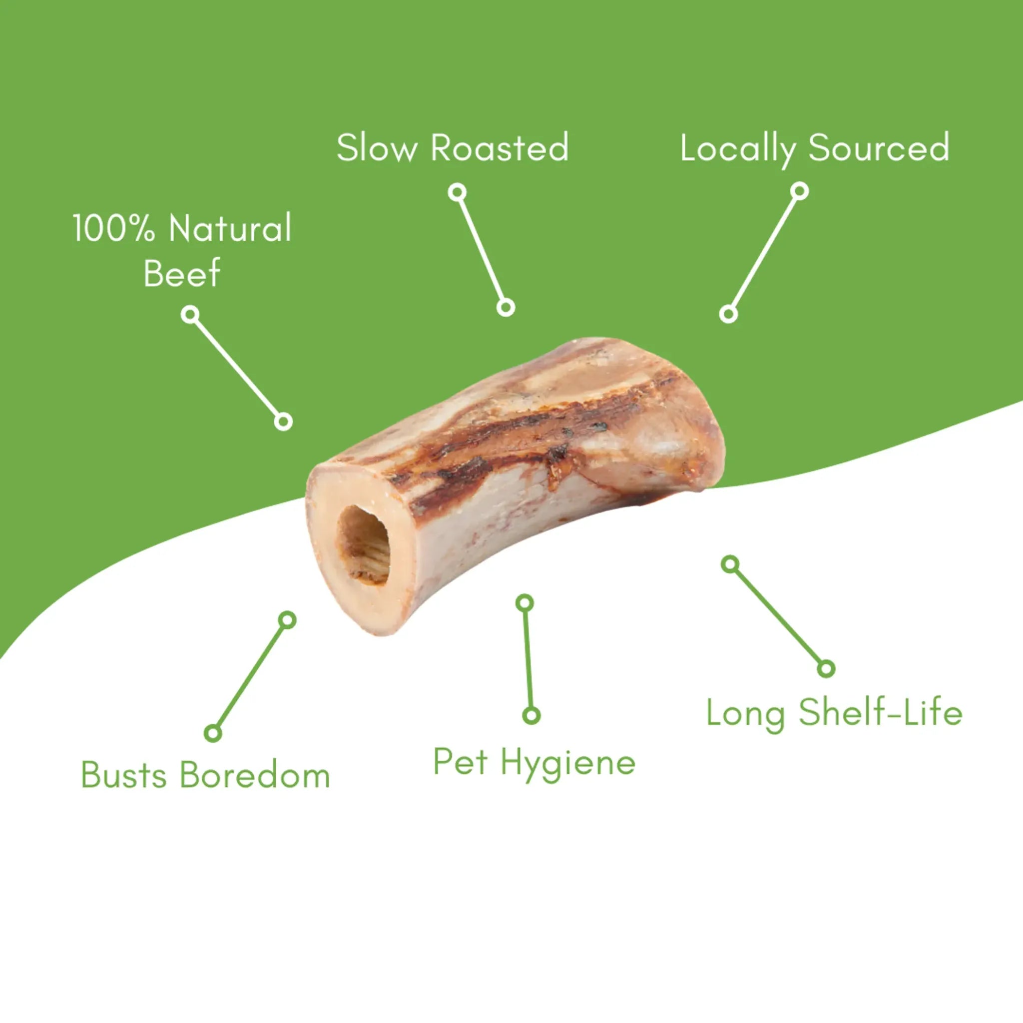 Beef Center Cut Bones (2"–3") | ChewMax Pet Products