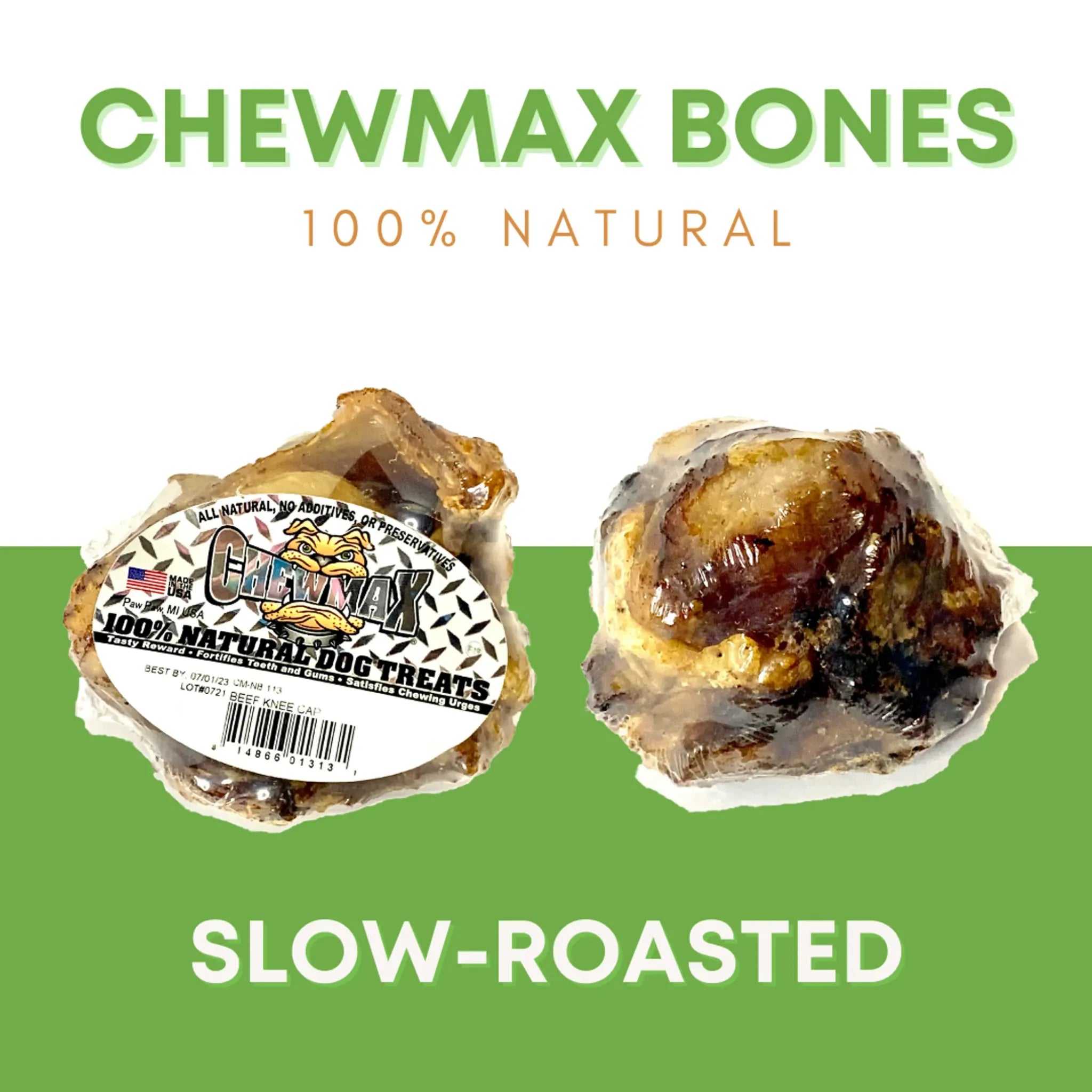 Knee Cap Beef Bone | ChewMax Pet Products