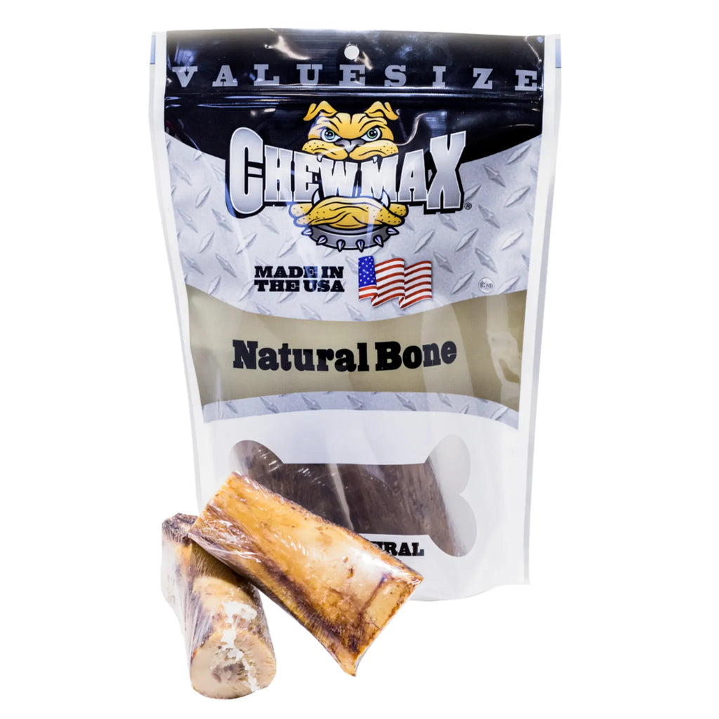 Beef Center Cut Dog Bones (4"–5", 2‑Count) | ChewMax Pet Products