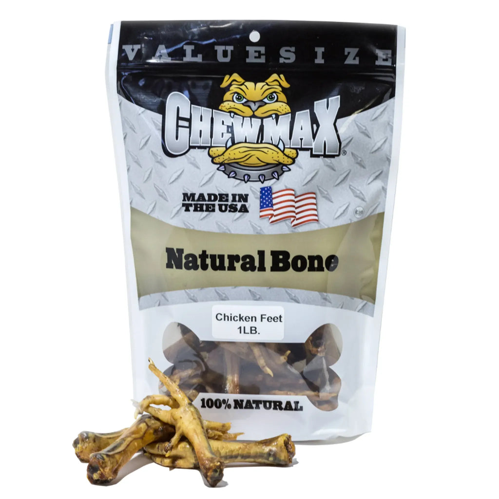 Chicken Feet – 1 lb Bag | ChewMax Pet Products