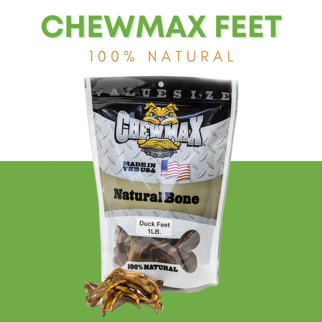 Duck Feet – 1 LB Bag | ChewMax Pet Products