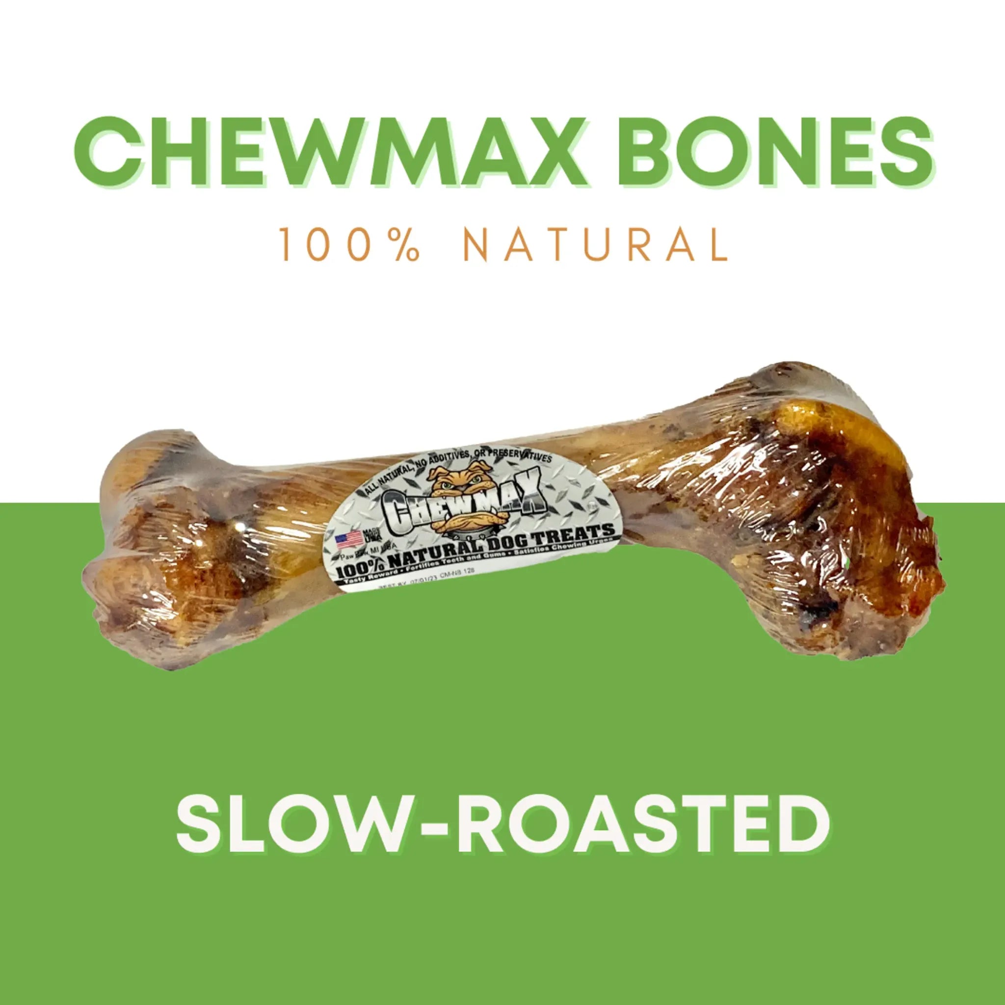 Porky Femur Dog Bones (2 Count) | ChewMax Pet Products