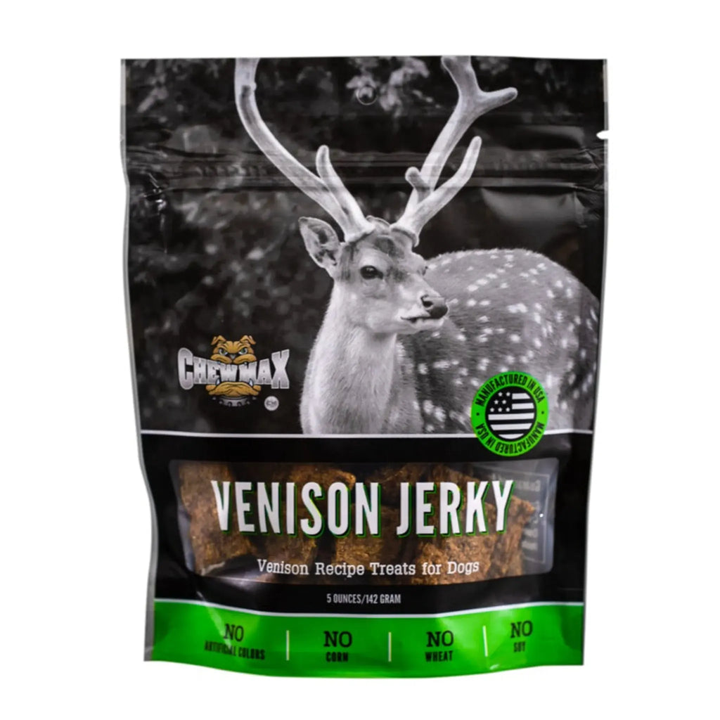 Venison Jerky Dog Treats | ChewMax Pet Products