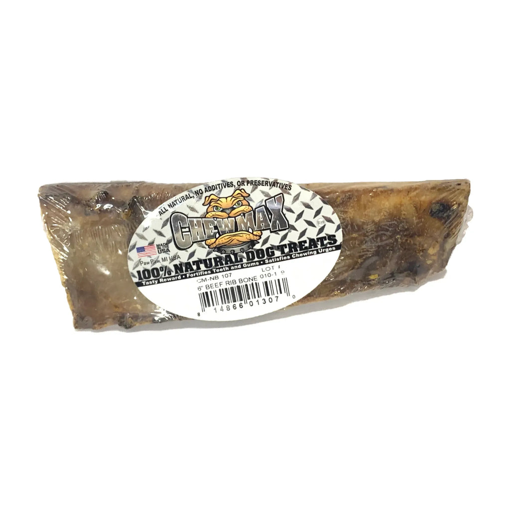 Beef Rib Bone (6") | ChewMax Pet Products