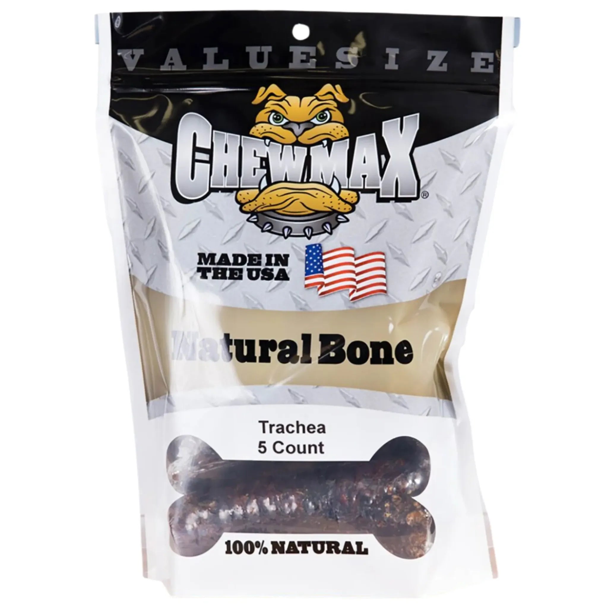 Beef Trachea Dog Chews (5 Count, 5"–6") | ChewMax Pet Products