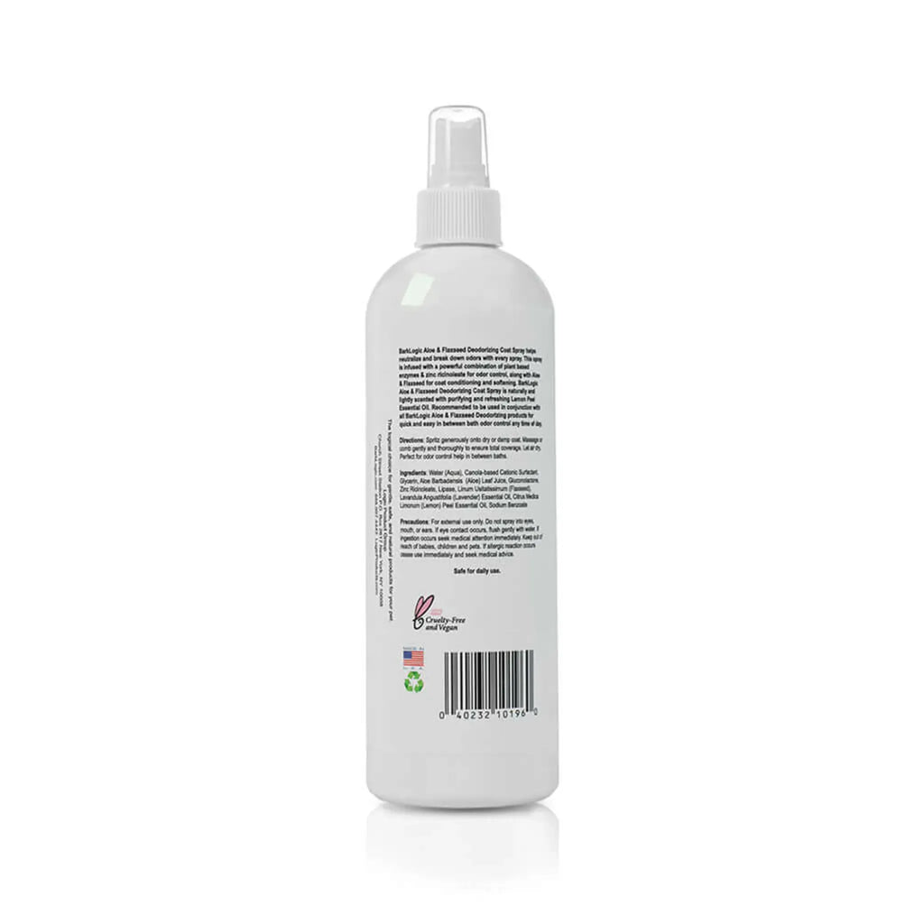 Aloe & Flaxseed Deodorizing Coat Spray | BarkLogic