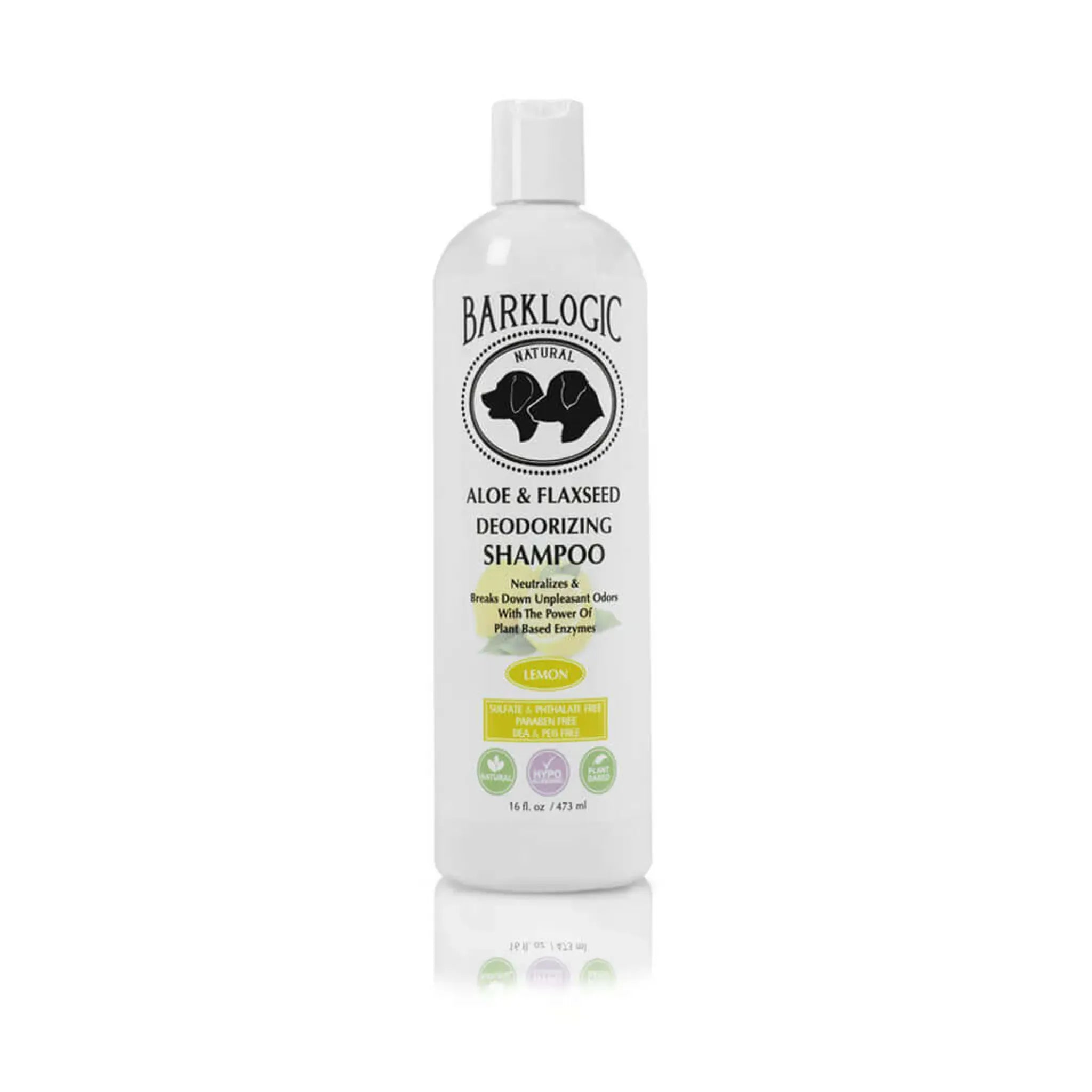 Aloe & Flaxseed Deodorizing Shampoo – Lemon Tree (16 oz) | BarkLogic