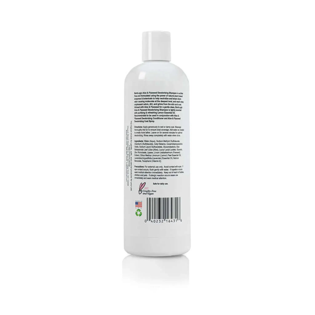 Aloe & Flaxseed Deodorizing Shampoo – Lemon Tree (16 oz) | BarkLogic