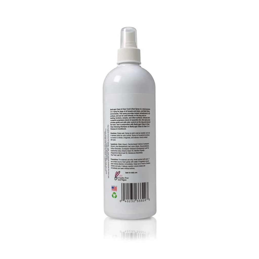 Clean & Clear Mint Coat & Bed Spray | BarkLogic