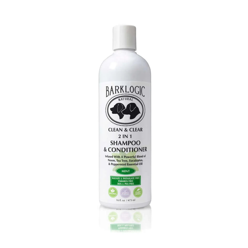Clean & Clear 2‑in‑1 Mint Shampoo + Conditioner | BarkLogic