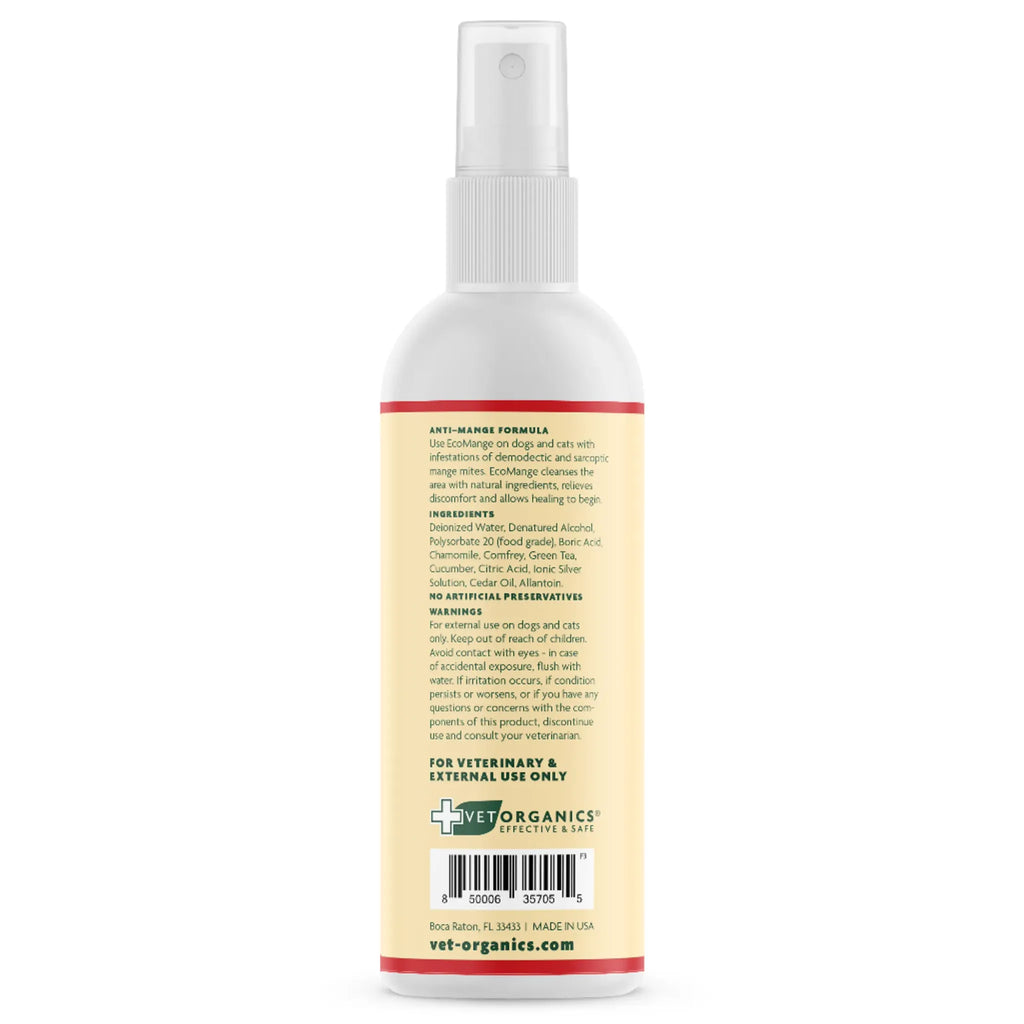 EcoMange Mange Treatment for Dogs & Cats | Vet Organics