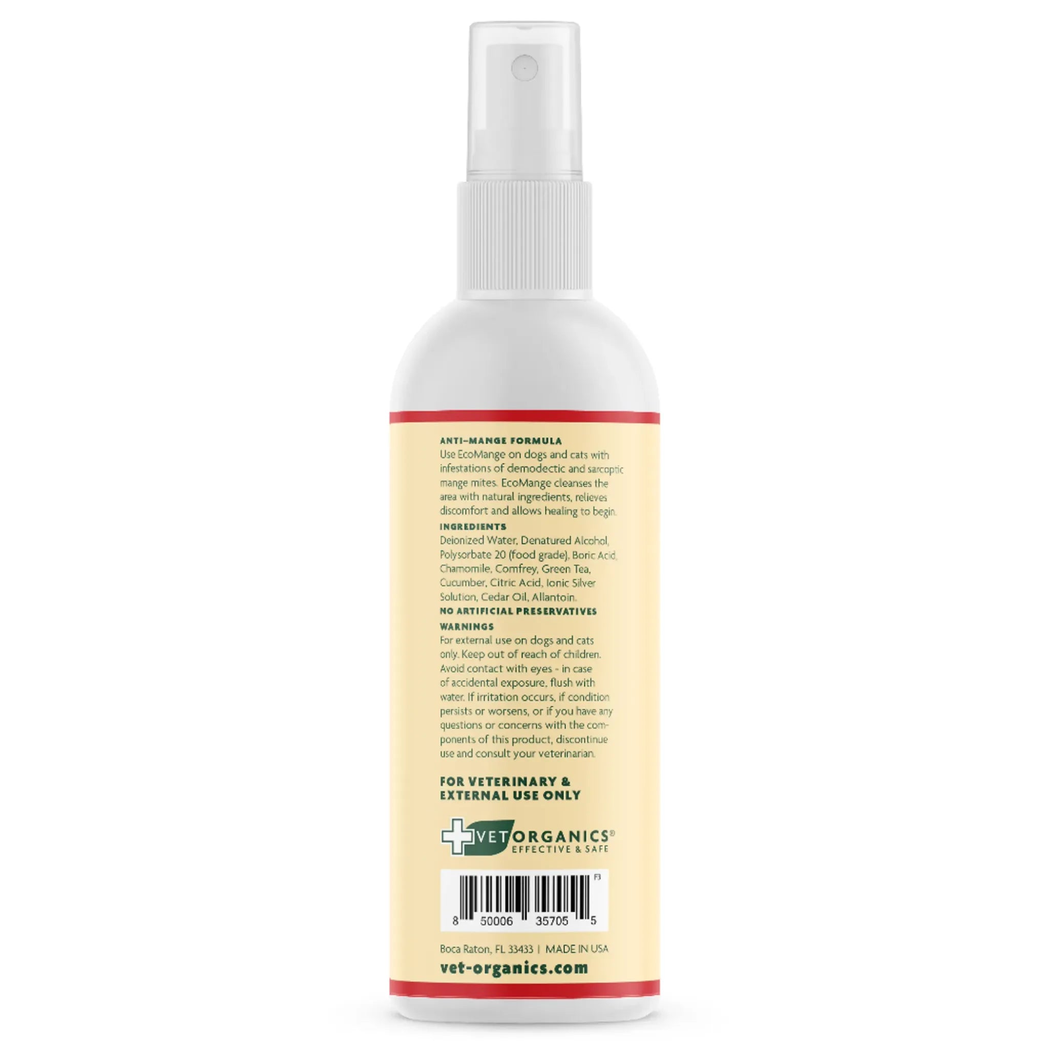EcoMange Mange Treatment for Dogs & Cats | Vet Organics