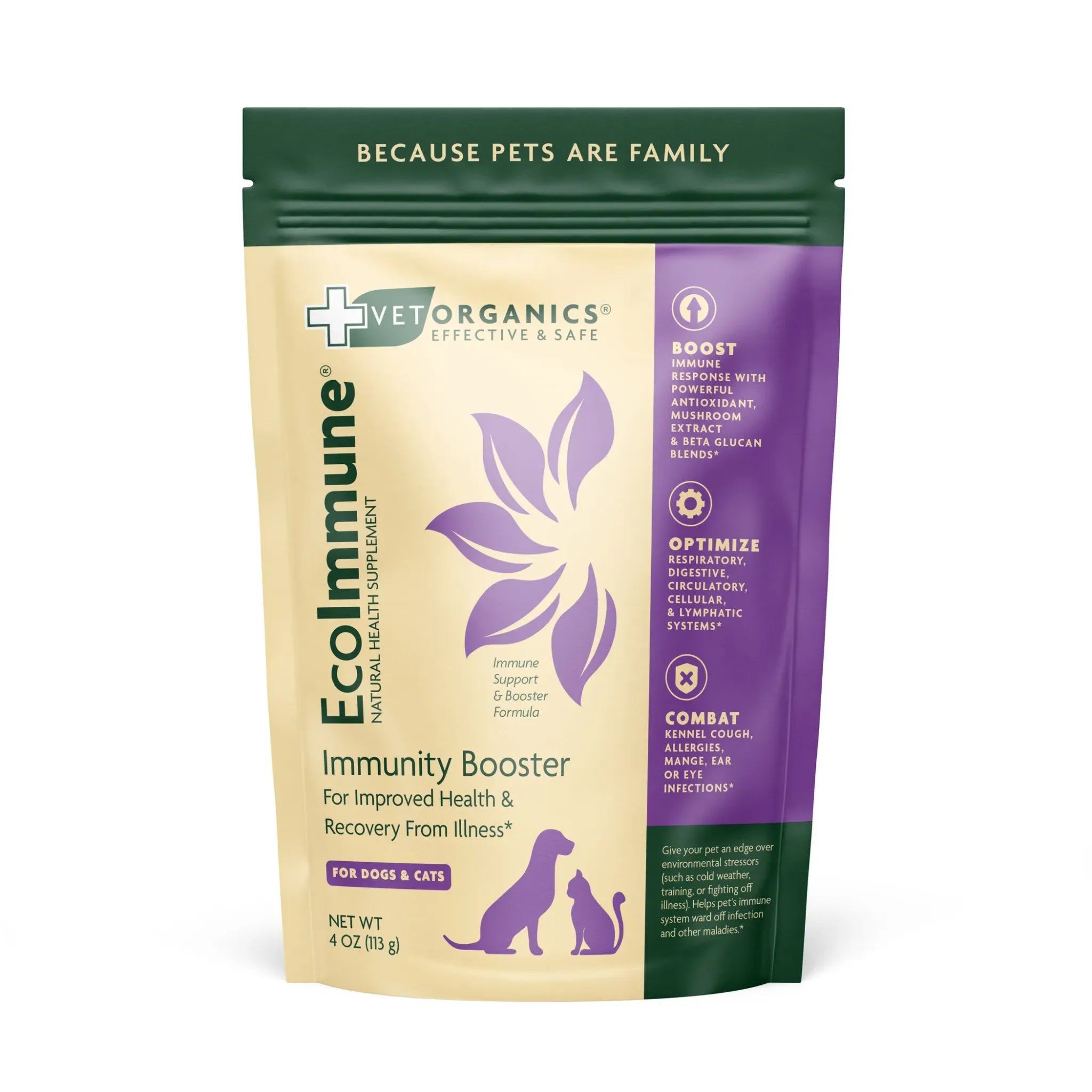 EcoImmune – Immune Support & Booster Supplement for Dogs & Cats | Vet Organics