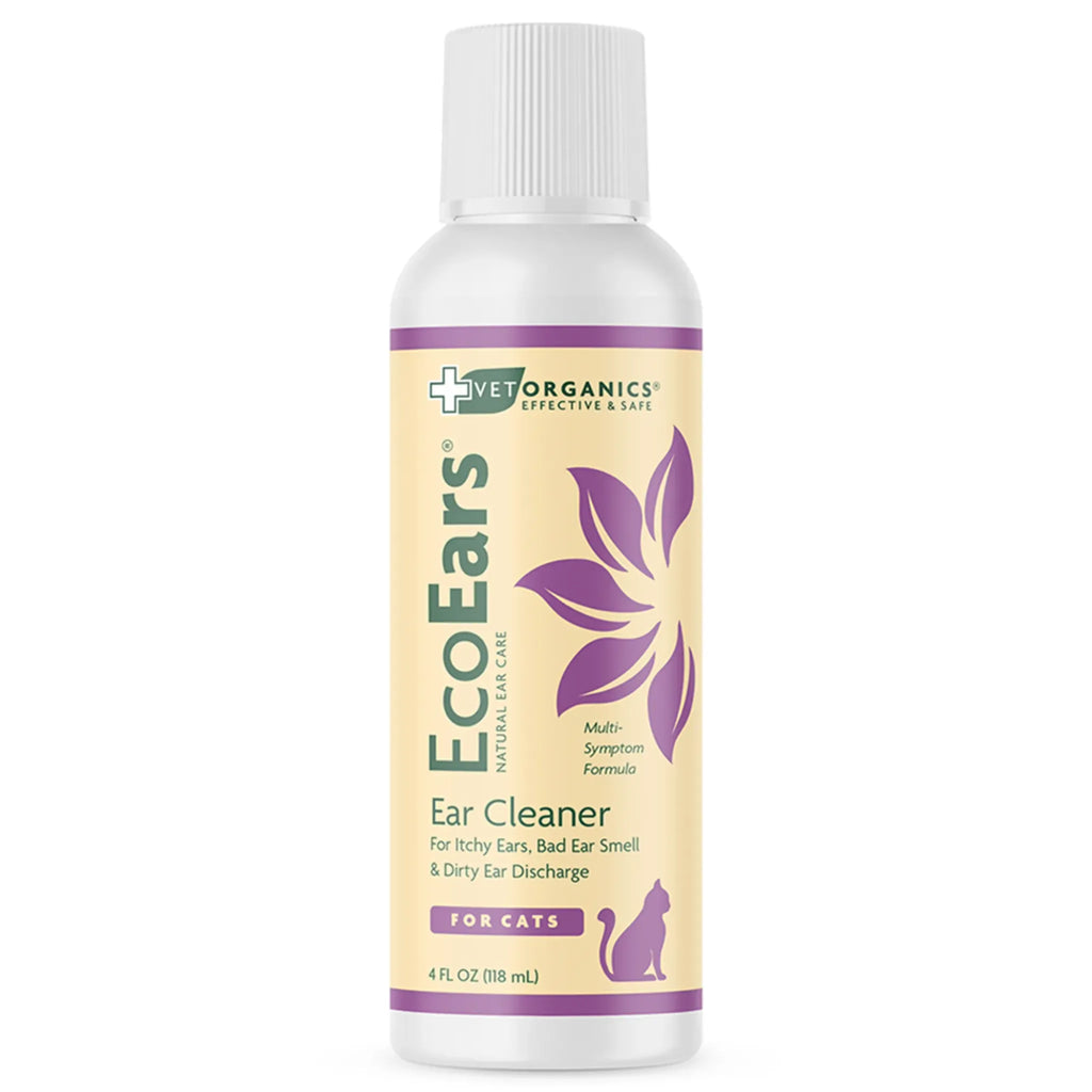 EcoEars Cat Ear Cleaner – Infection Formula | Vet Organics