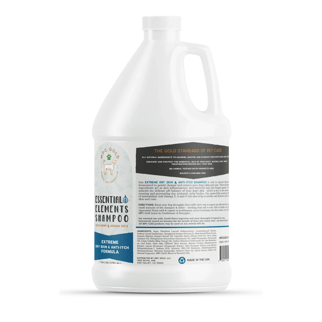 Extreme Dry Skin & Anti‑Itch Shampoo – Gallon | MPC Gold