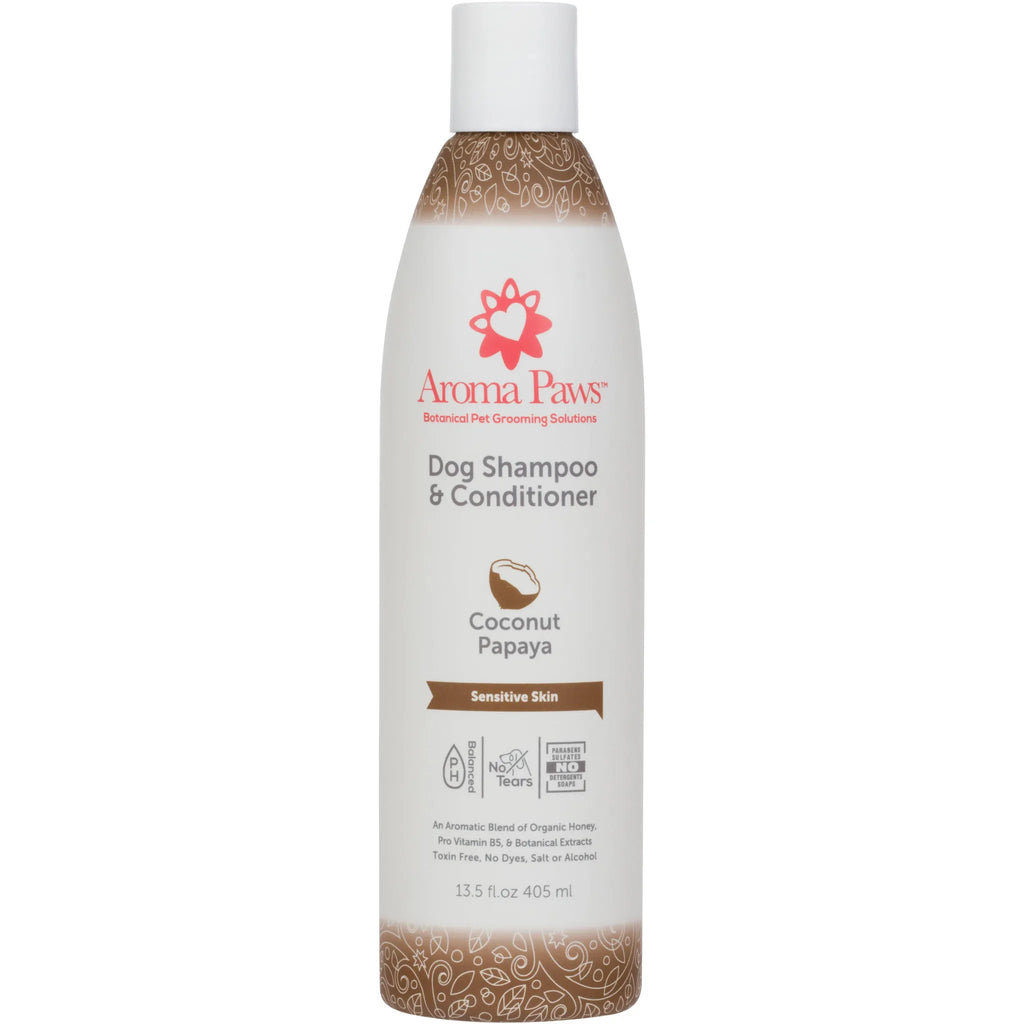 Coconut Papaya Shampoo & Conditioner | Aroma Paws
