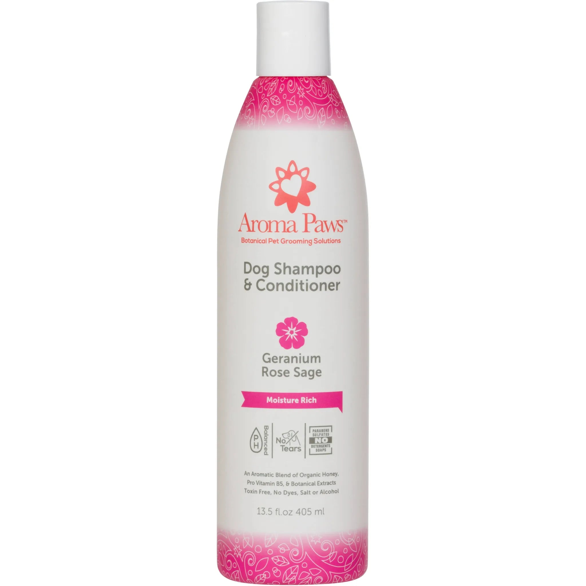 Geranium Sage Moisturizing Shampoo & Conditioner | Aroma Paws